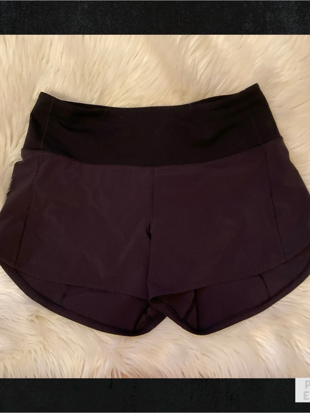Lululemon Speed Up Shorts 4” - Black - Size 8